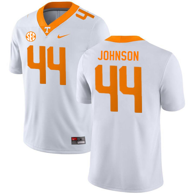 Tennessee Volunteers #44 Jakob Johnson College Football Jerseys Stitched Sale-White